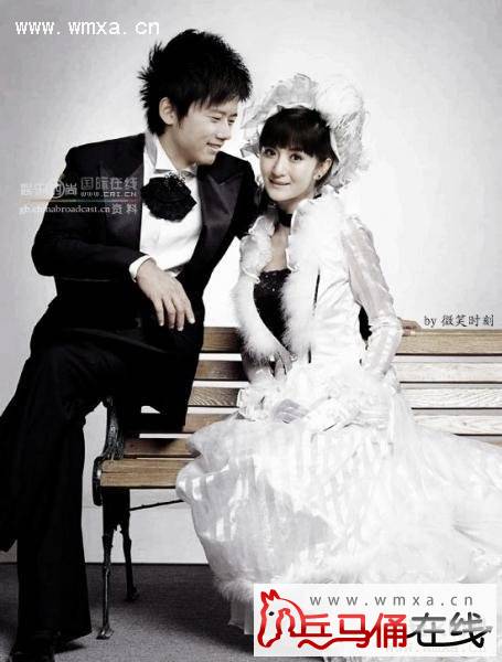 谢娜张杰结婚照片_兵马俑在线