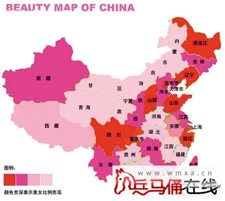 <em>中国美女</em>分布<em>地图</em>与旱涝分布图相似