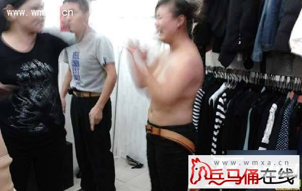 美女小偷被抓后如此遭遇