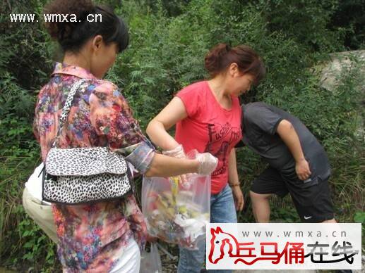 县环保局开展保护山川河流?建设生态周至志