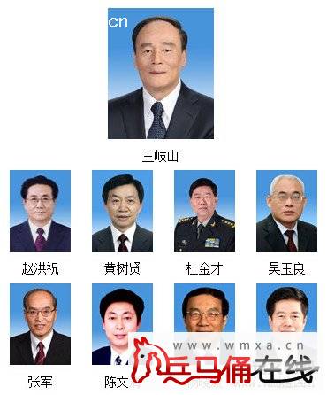 十八届中央纪律检查委员会名单及十八大中纪委