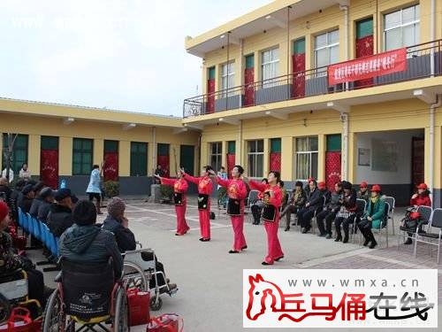 临潼区青年干部先锋志愿者到相桥敬老院开展