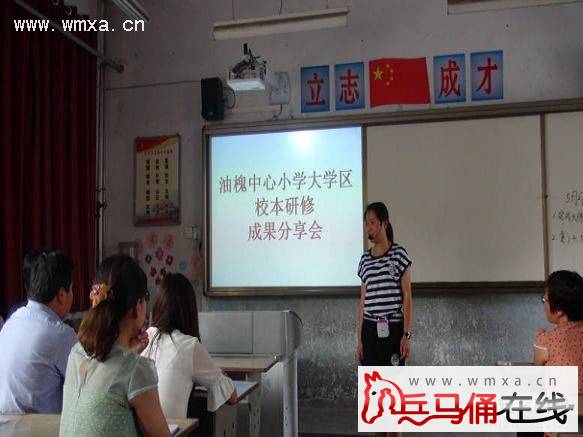 油槐街办中心小学开展校本研修活动