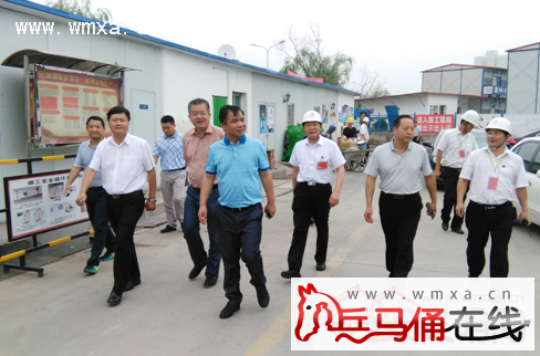 新城区副区长王小辉检查新城区城棚改 项目扬