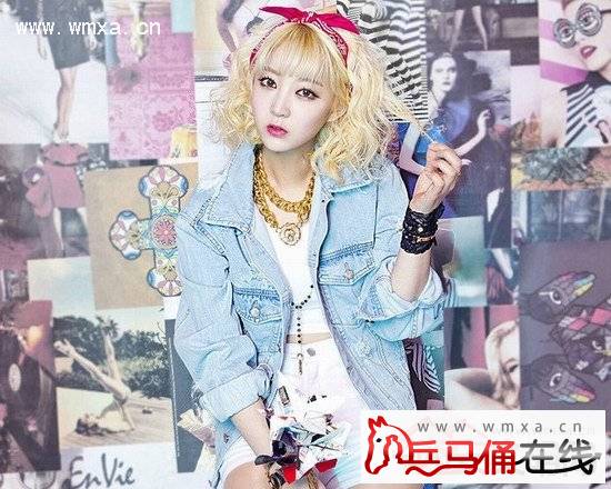 香蕉计划王思聪再签韩女团 EXID成员资料照