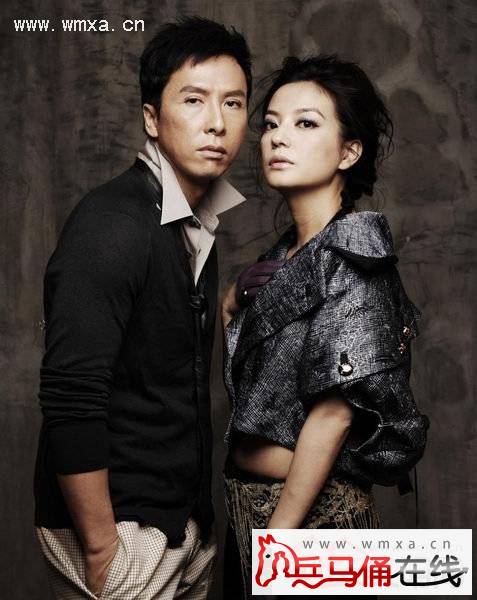 甄子丹赵薇合体45度仰角自拍 《画皮》中曾与