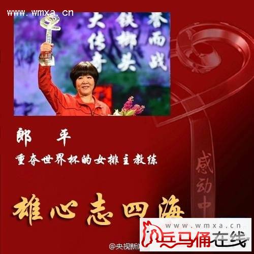 郎平获2015感动中国人物颁奖词是什么 郎平现
