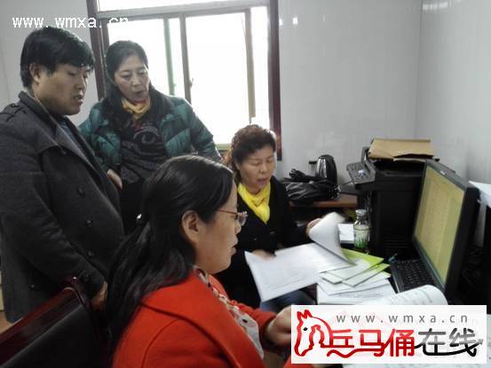 市培育办到高陵区农广校检查指导工作