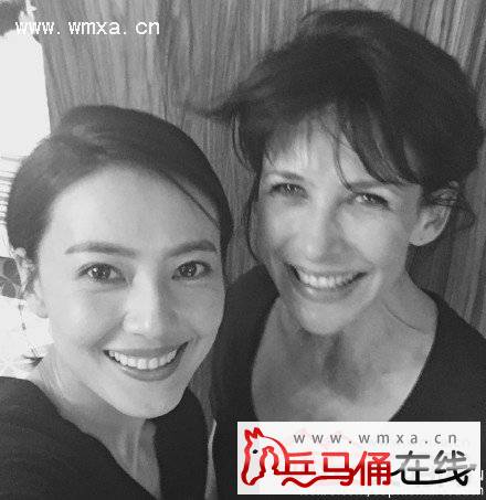  高圆圆斗艳舒淇 苏菲玛索 互发微博传达敬意获